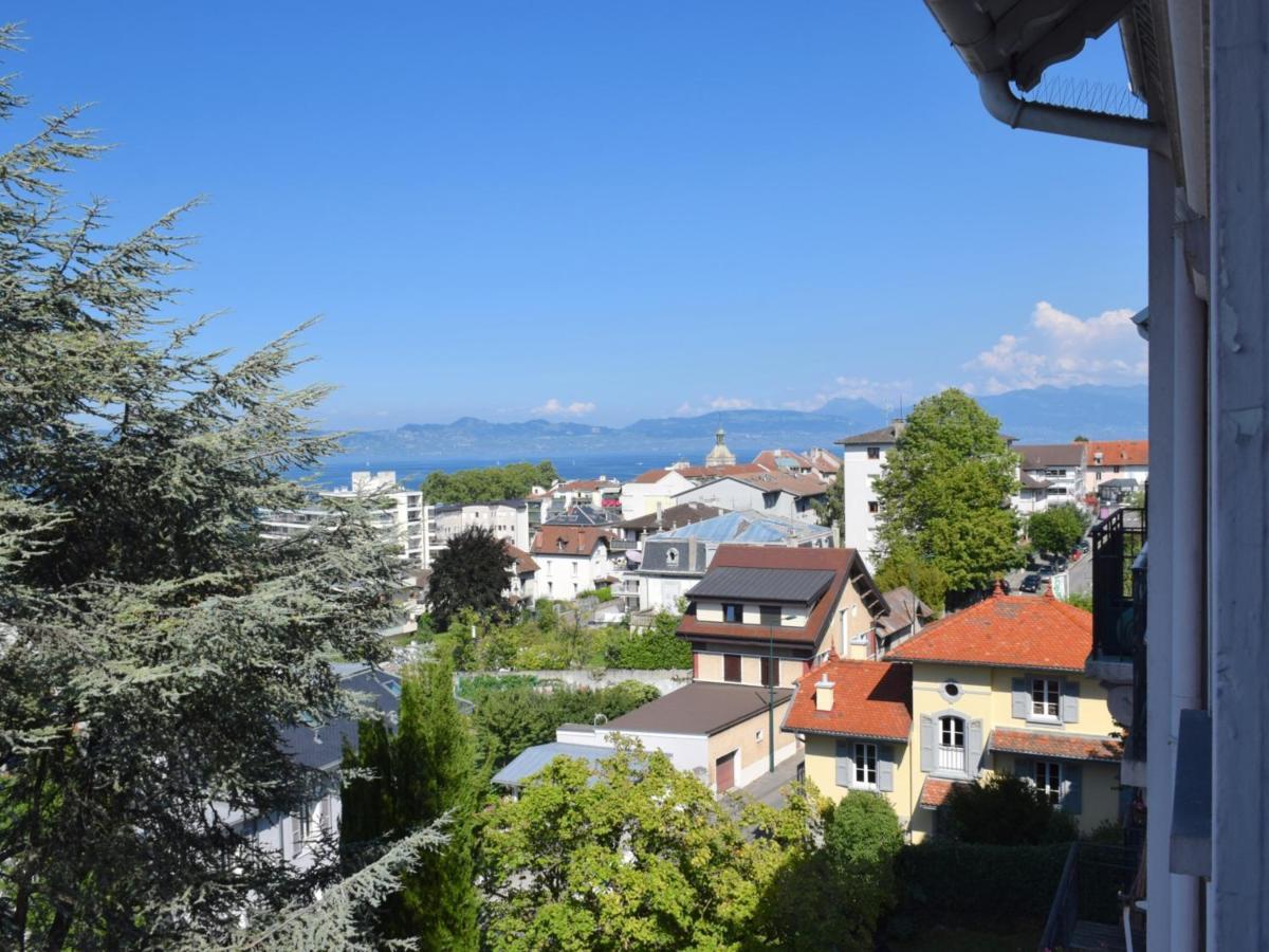 Spacieux Appartement A Evian-Les-Bains Avec Balcon Et Garage - Fr-1-498-48 外观 照片